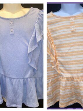 "WONDER NATION"Girls 2 Shirt Bundle Size: Extra Large  (14-16)